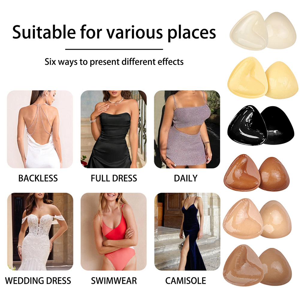Двусторонние вкладыши для бюст – обзор и цена Push Up Bra Silicone