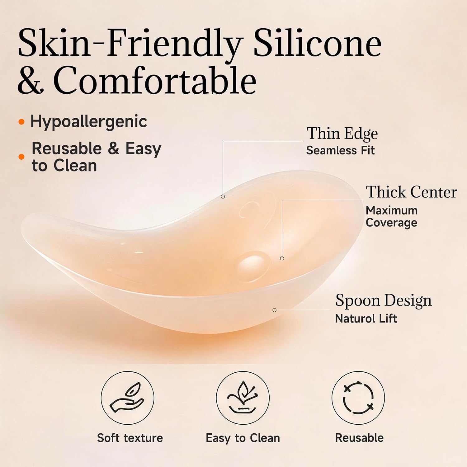 Силиконовые накладки на соски, – обзор и цена Strapless Bra Adhesive