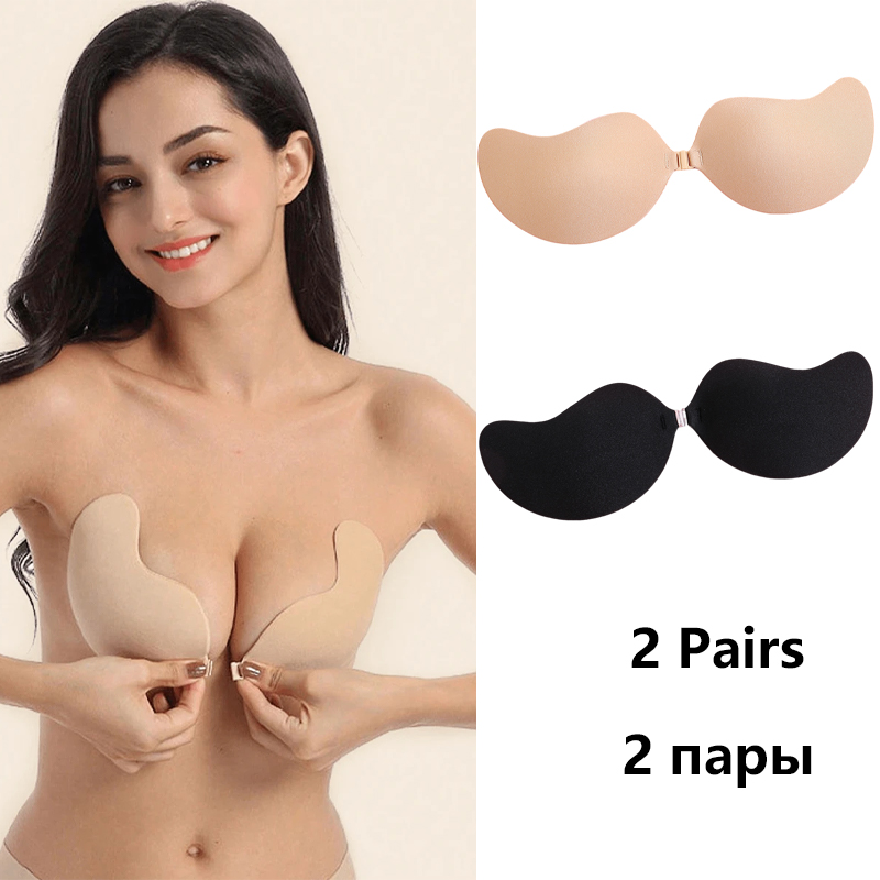 Невидимый самоклеящийся бюстга – обзор и цена Strapless Bra Adhesive